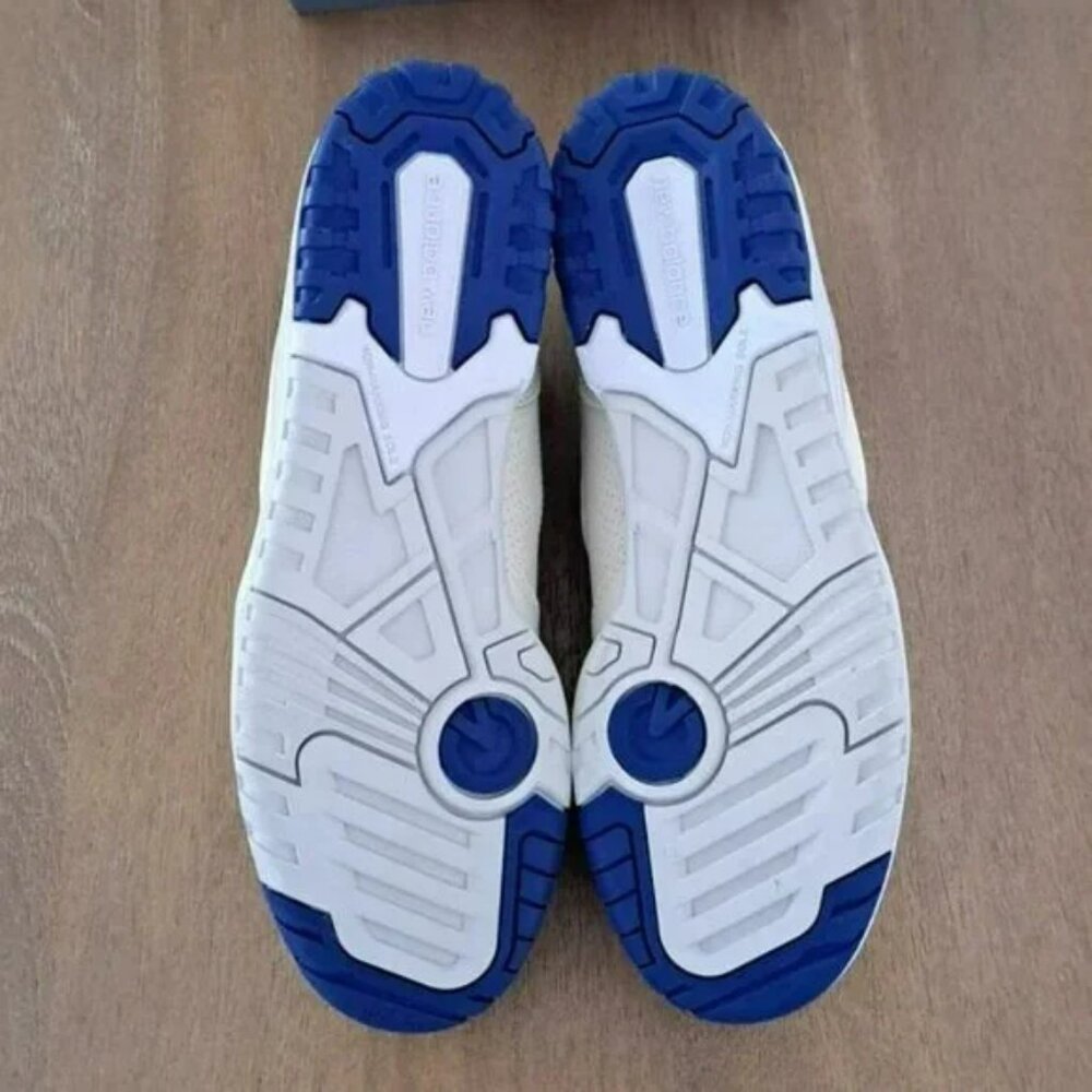 New Balance 550 - Color: Sea Salt/Team Royal - Size: Men 9 - Picture 8 of 9